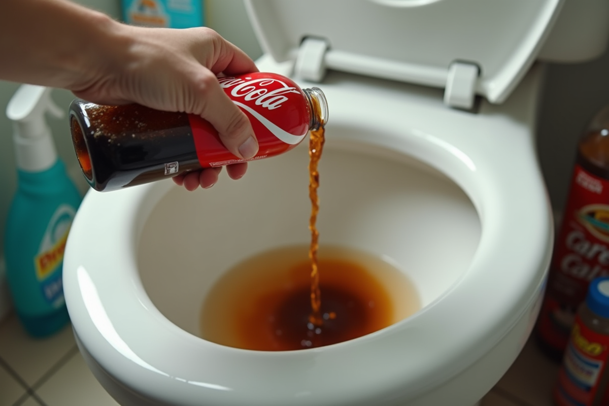 coca-cola toilettes